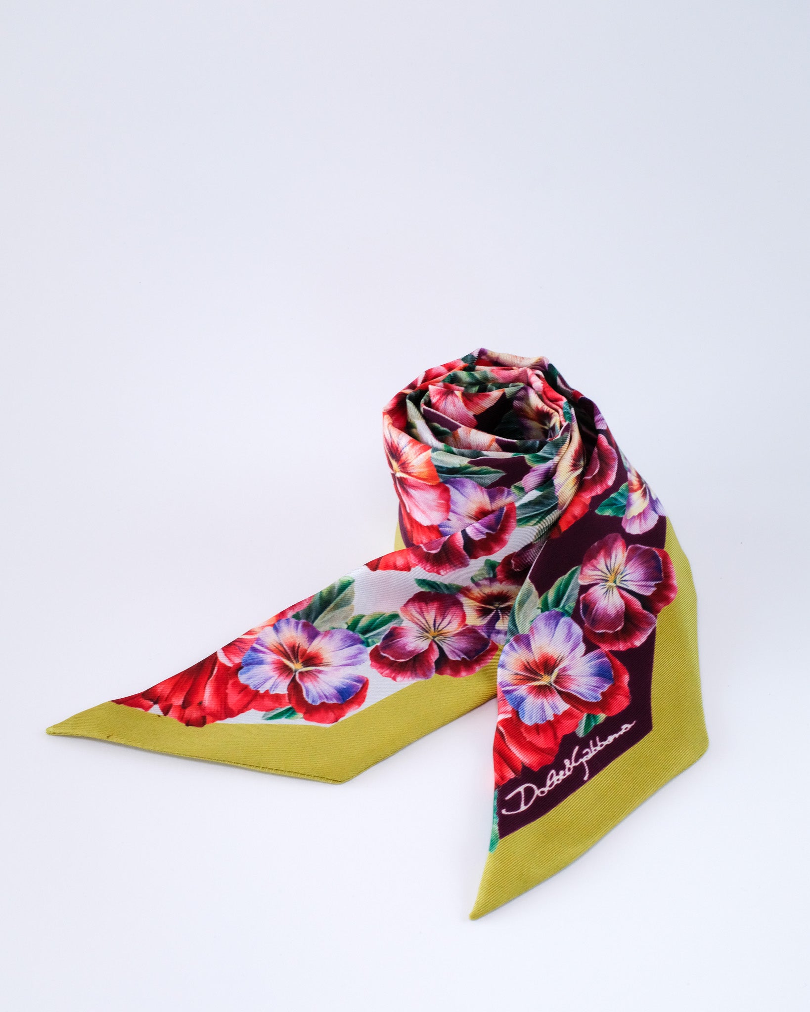 Dolce Gabbana silk scarf - Main Image
