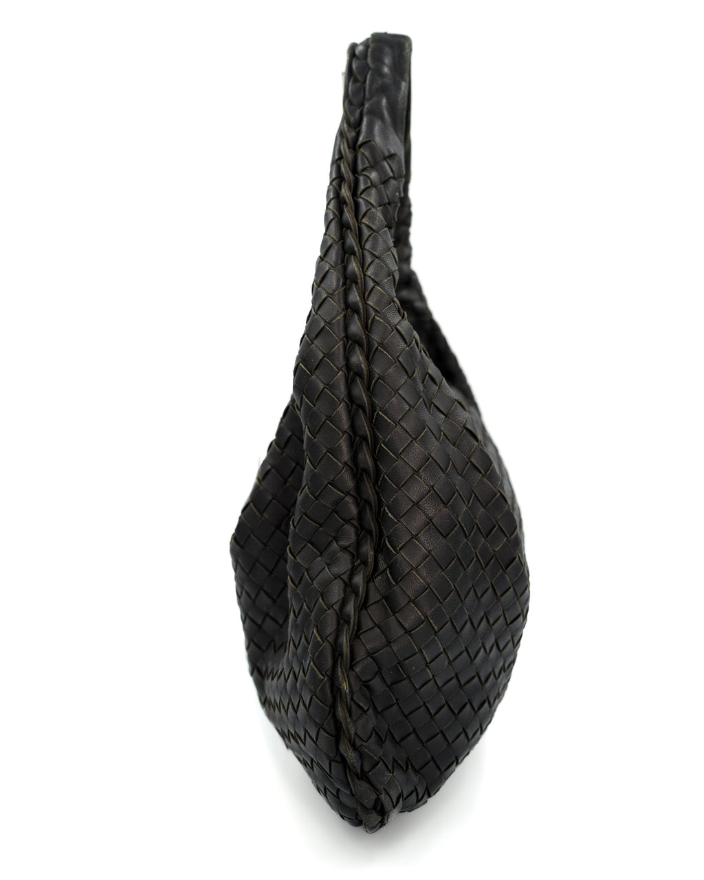 Bottega Veneta Intrecciato Hobo Small czarna