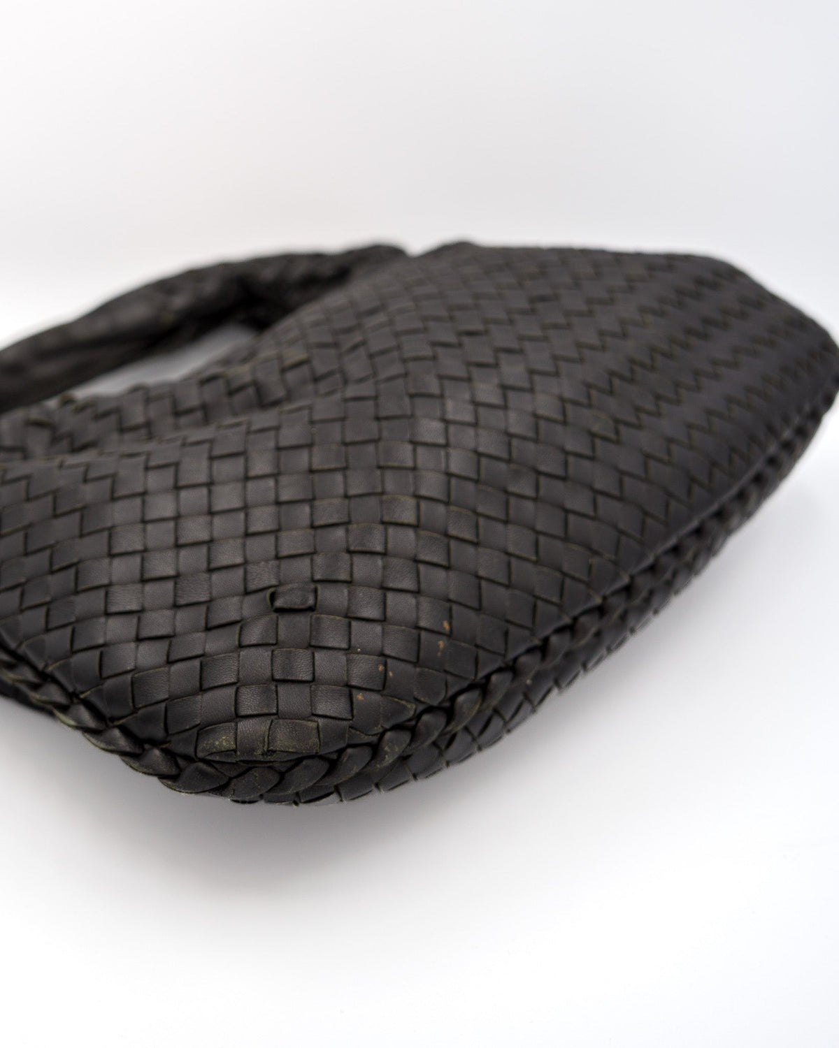 Bottega Veneta Intrecciato Hobo Small czarna Bottega Veneta