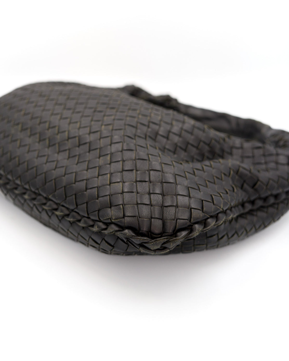 Bottega Veneta Intrecciato Hobo Small czarna Bottega Veneta