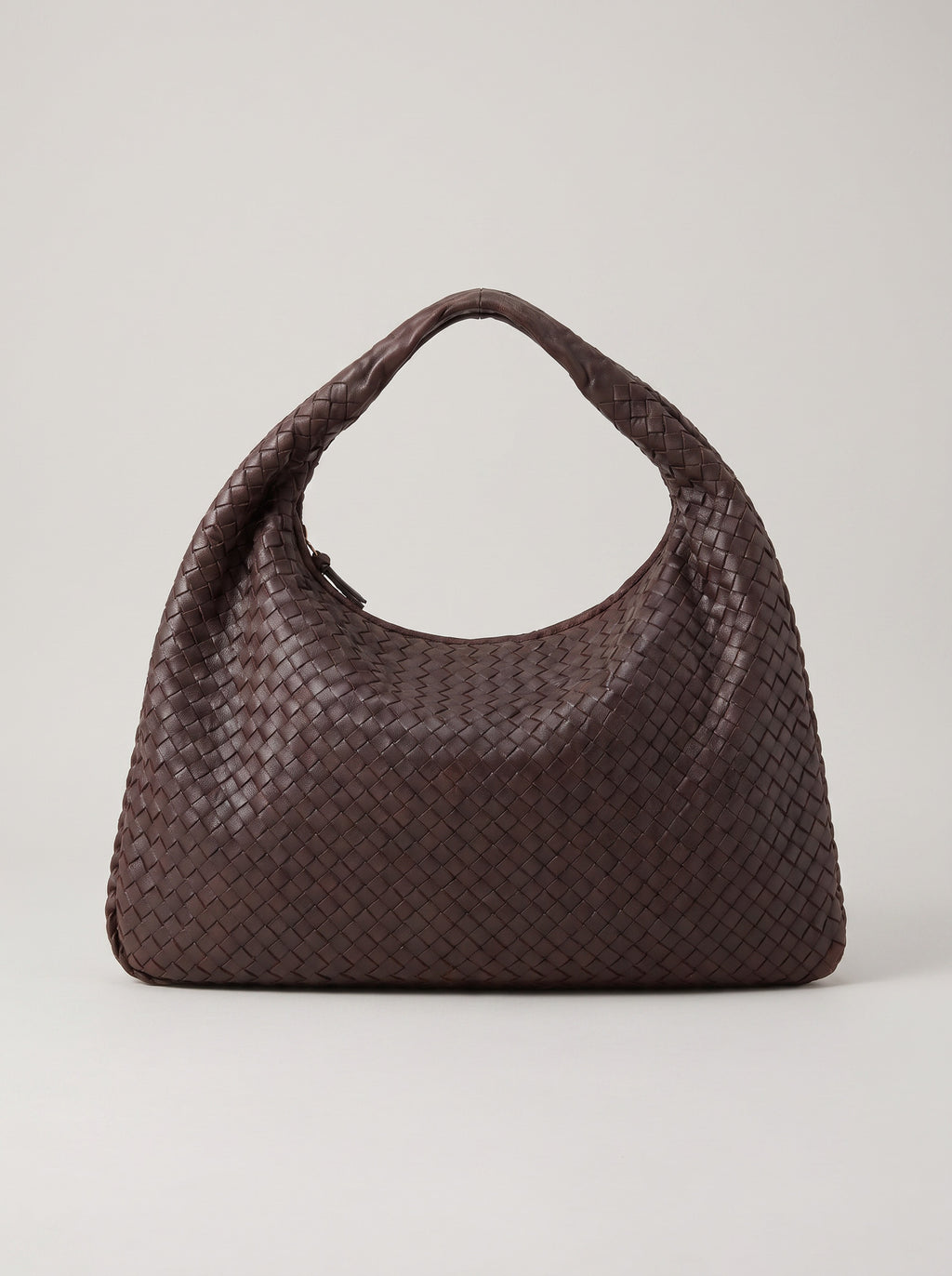 Bottega Veneta Large Veneta hobo bag, Intrecciato, dark brown