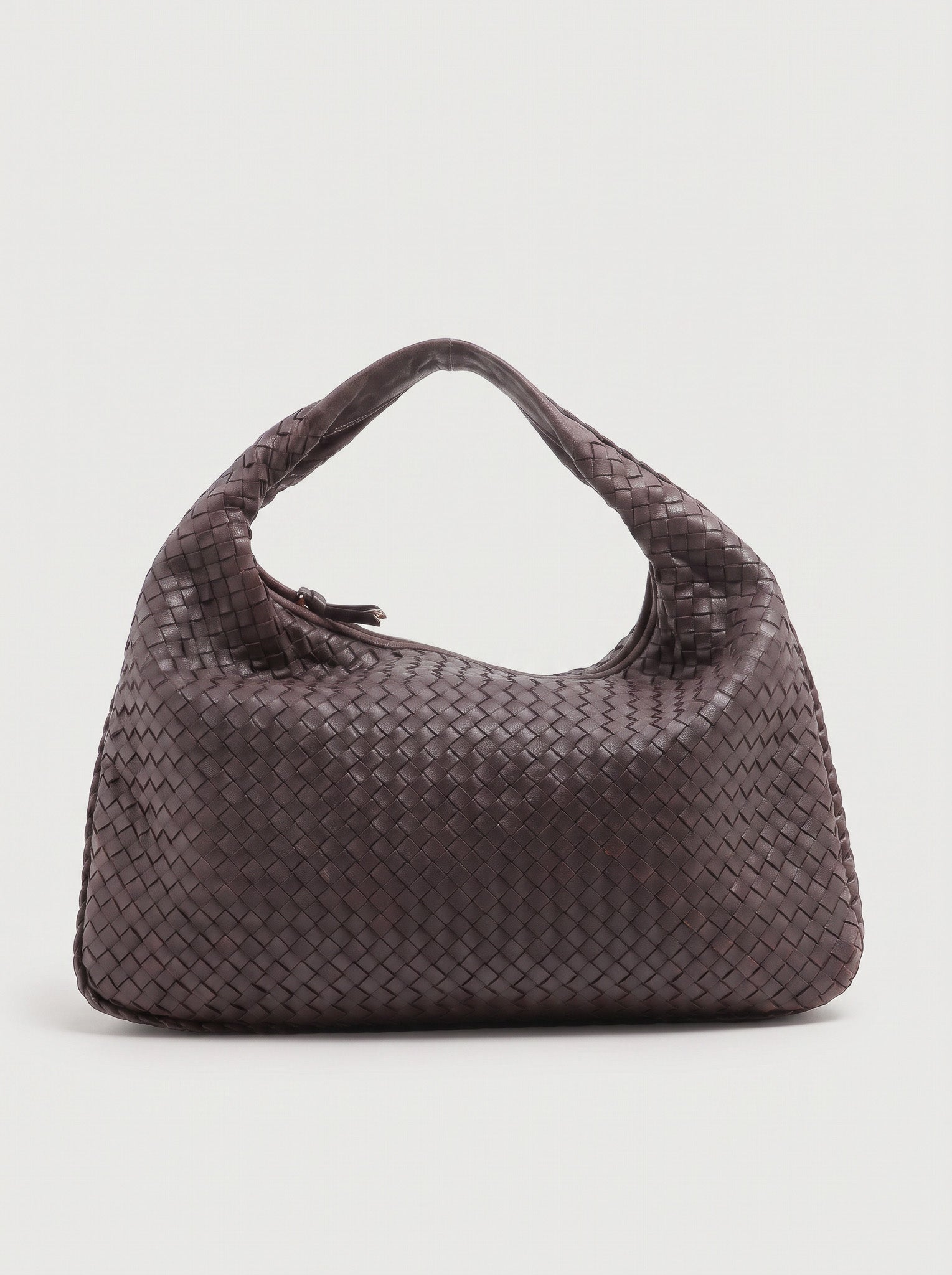 Bottega Veneta Large Veneta hobo bag, Intrecciato, dark brown