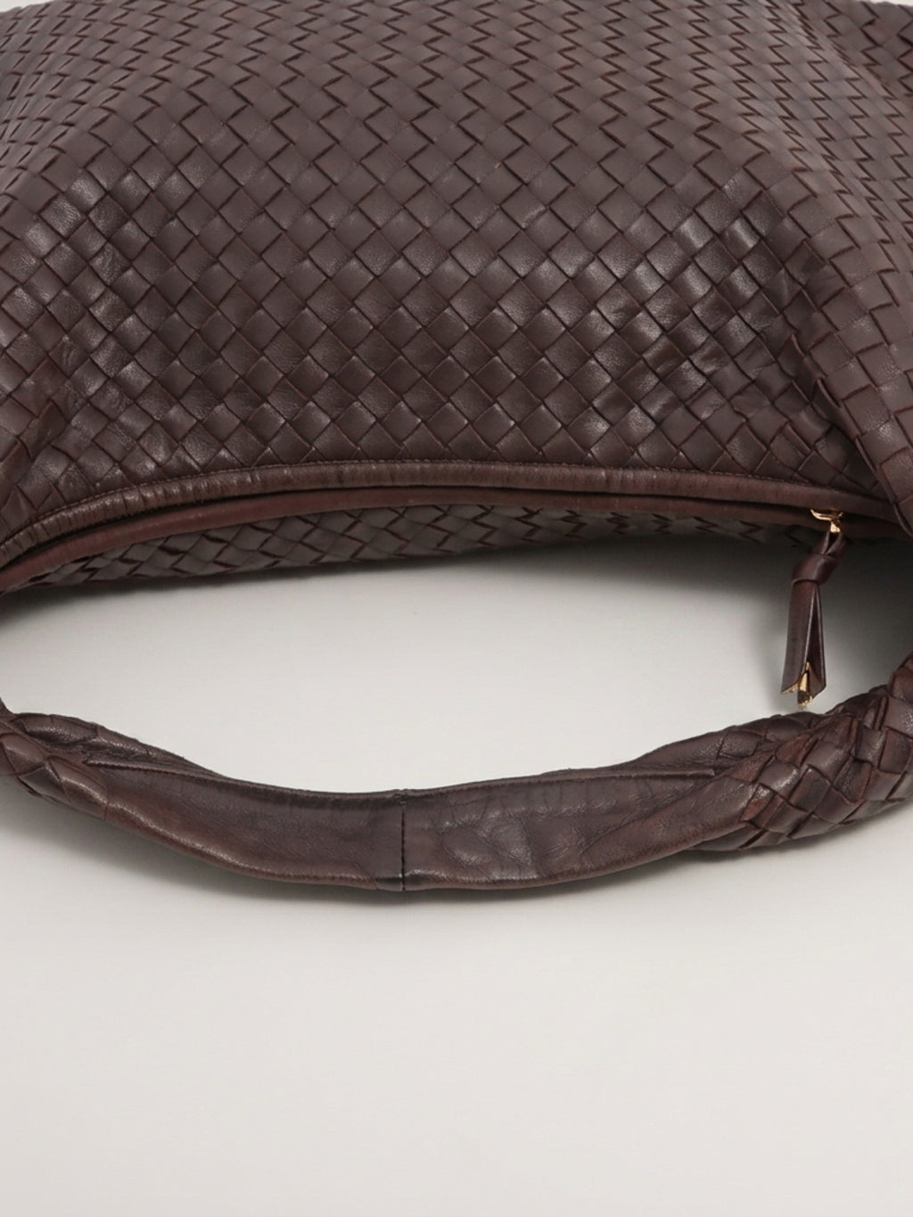 Bottega Veneta Large Veneta hobo bag, Intrecciato, dark brown