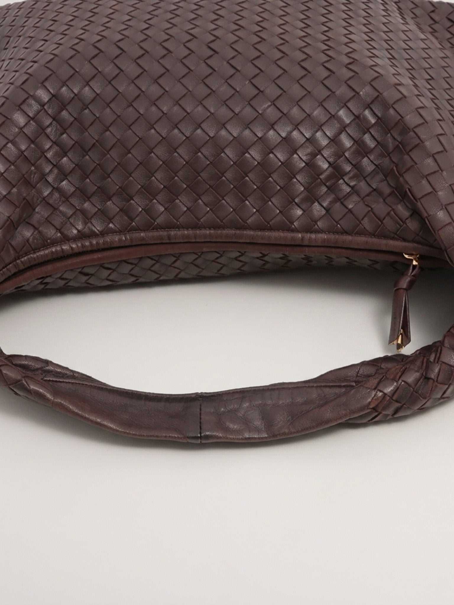 Bottega Veneta Large Veneta hobo bag, Intrecciato, dark brown