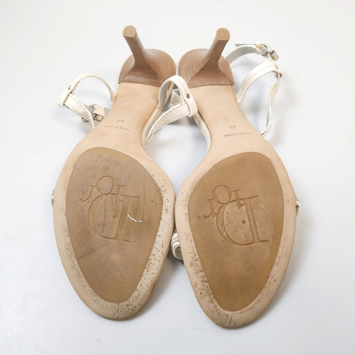 Sandały Dior Trotter, era Galliano, rozmiar 41