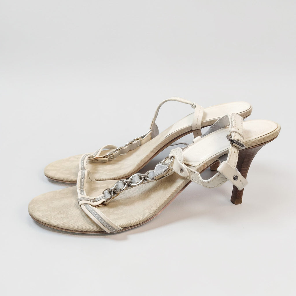 Sandały Dior Trotter – era Galliano, rozmiar 41