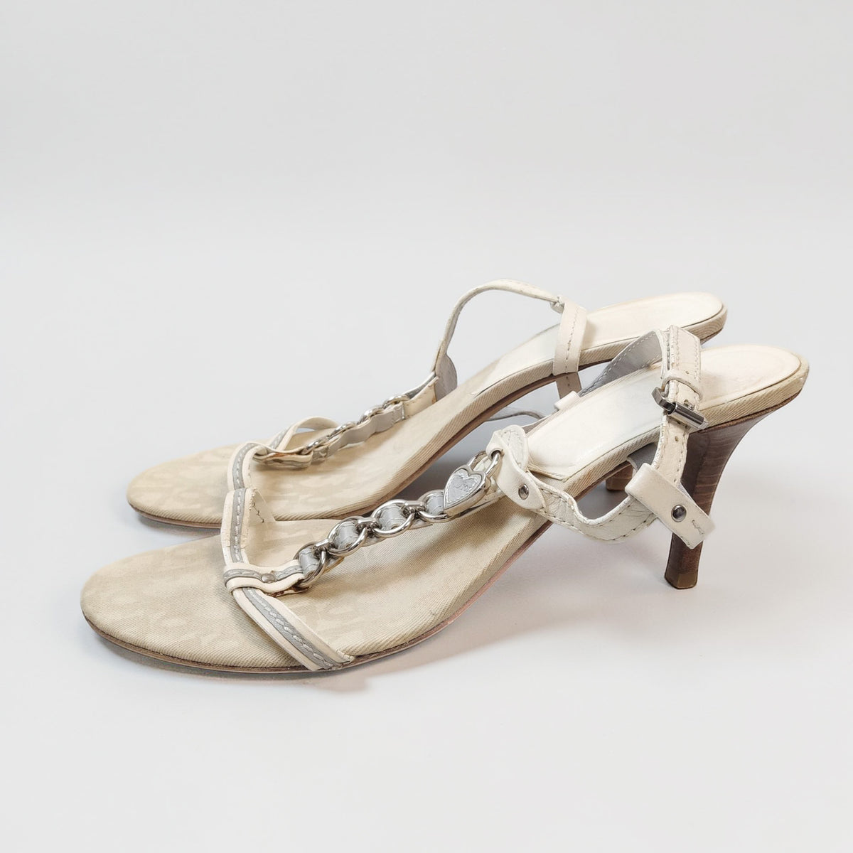 Sandały Dior Trotter, era Galliano, rozmiar 41