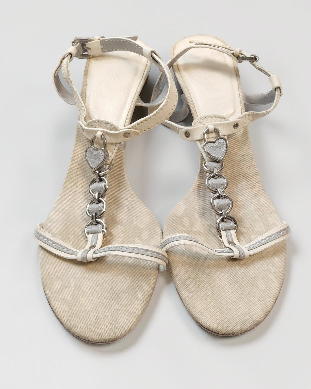 Sandały Dior Trotter – era Galliano, rozmiar 41