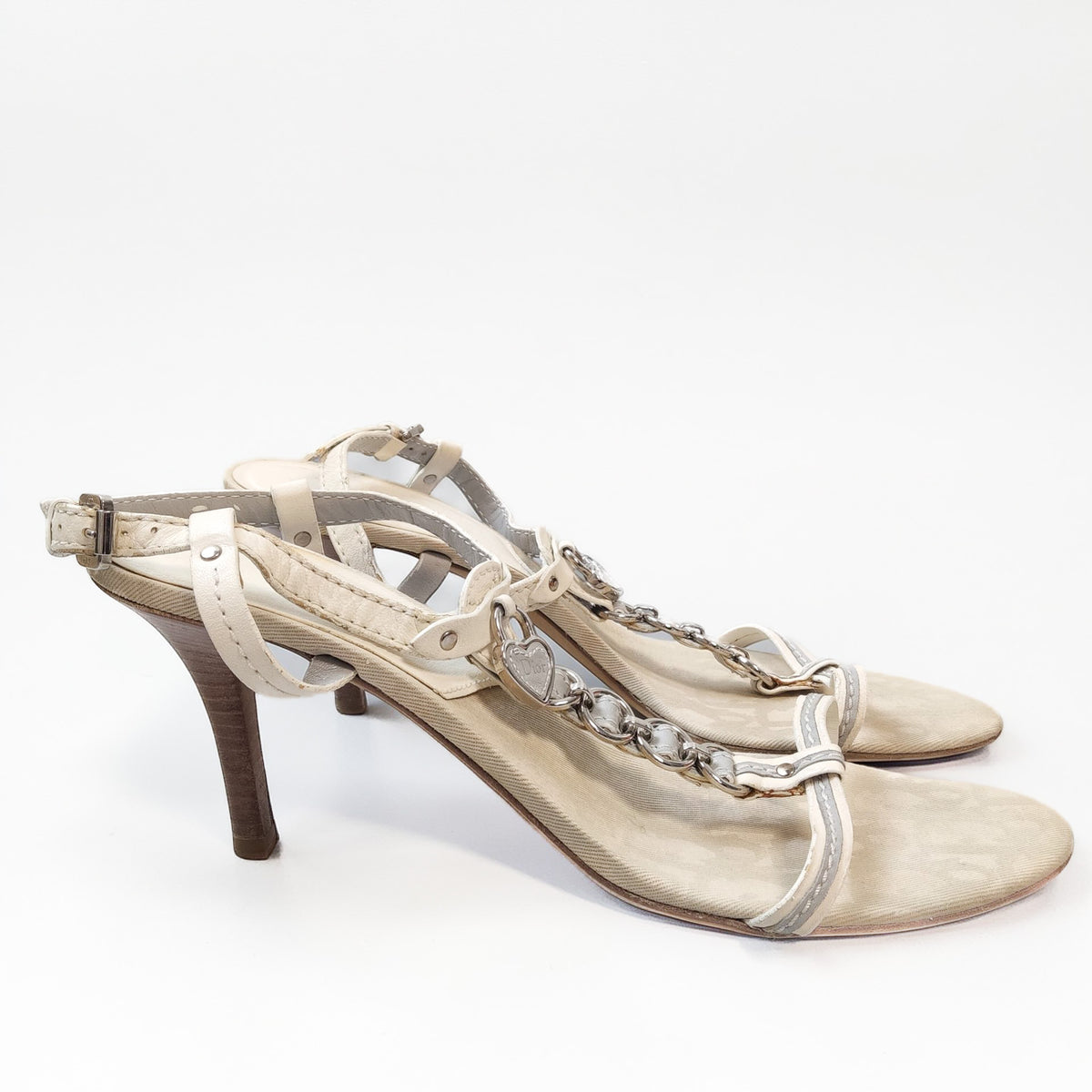 Sandały Dior Trotter, era Galliano, rozmiar 41