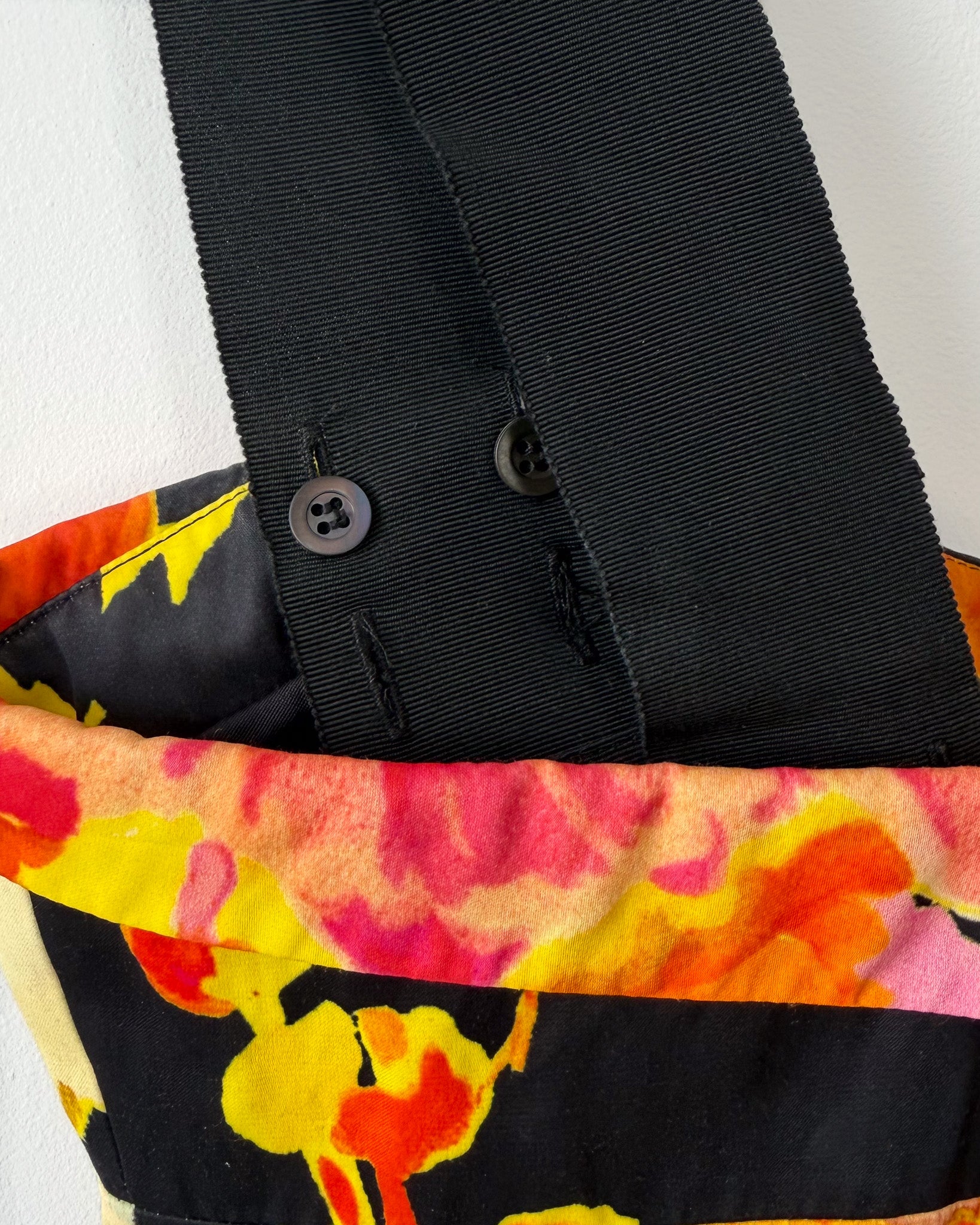 Dries Van Noten x Christian Lacroix SS20 bustier top – flowers, size 36