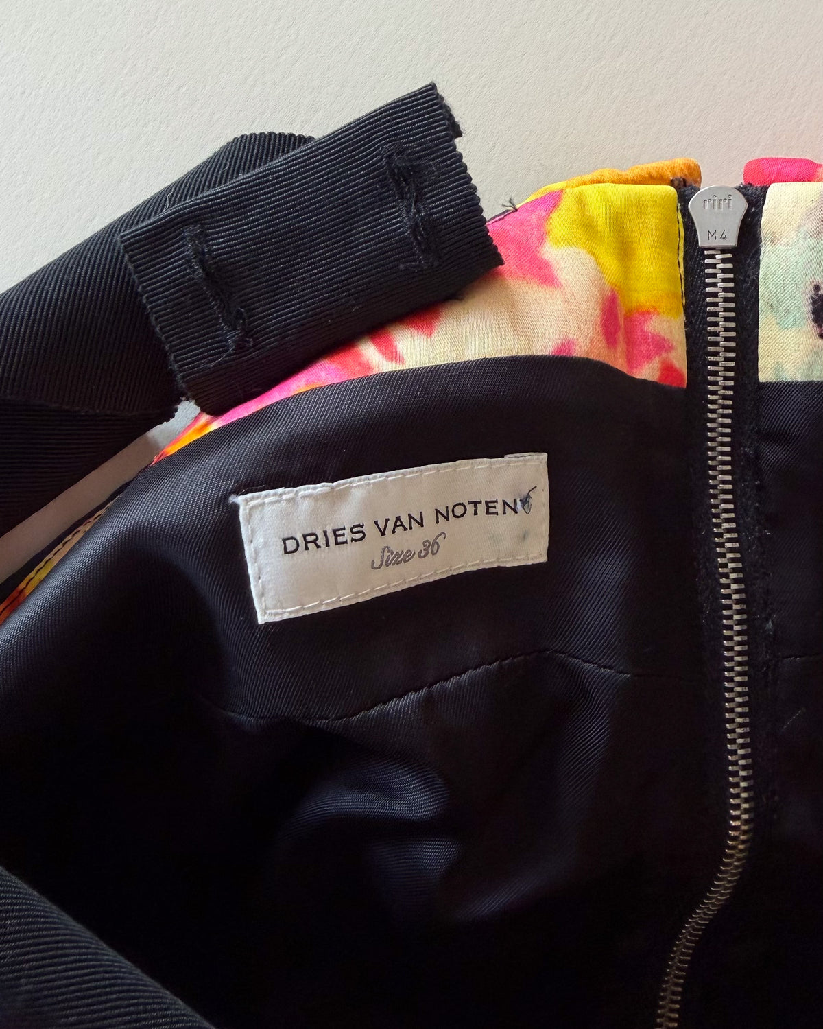 Top bustier Dries Van Noten x Christian Lacroix SS20 – fleurs, taille 36