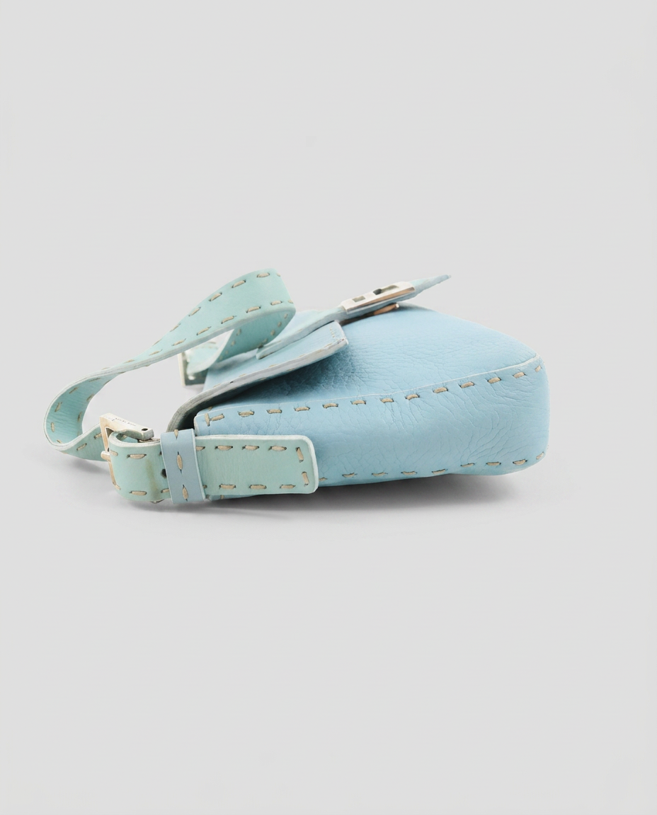 Torebka Fendi Baguette Selleria Sky Blue 2000s