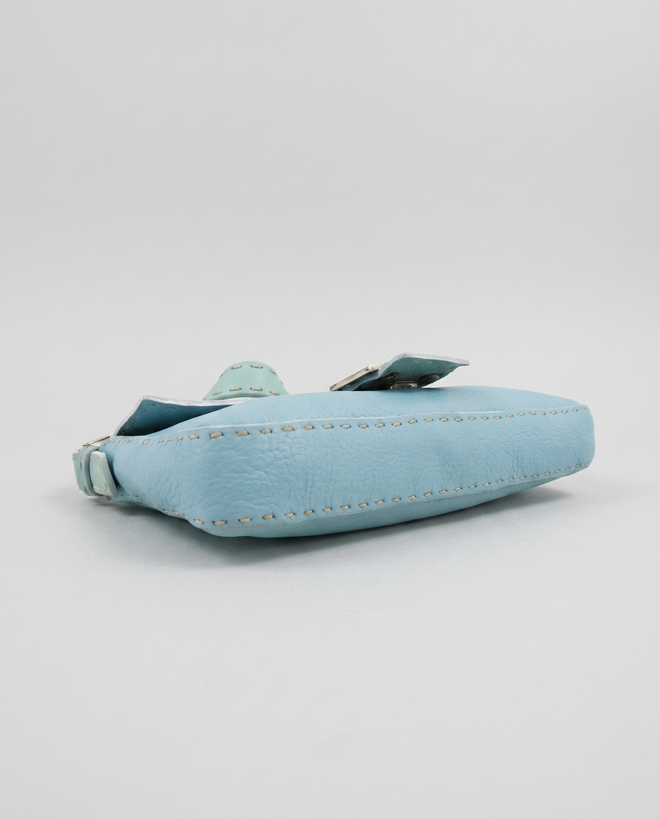 Torebka Fendi Baguette Selleria Sky Blue 2000s