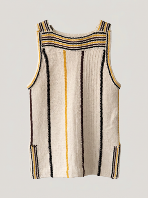 Jil Sander+ top circa 2021 – crochet, stripes, size 36