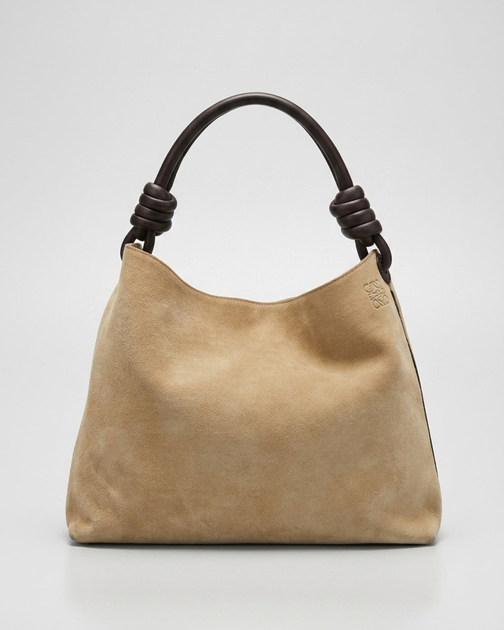 Sac cabas Loewe Flamenco Knot Hobo en daim