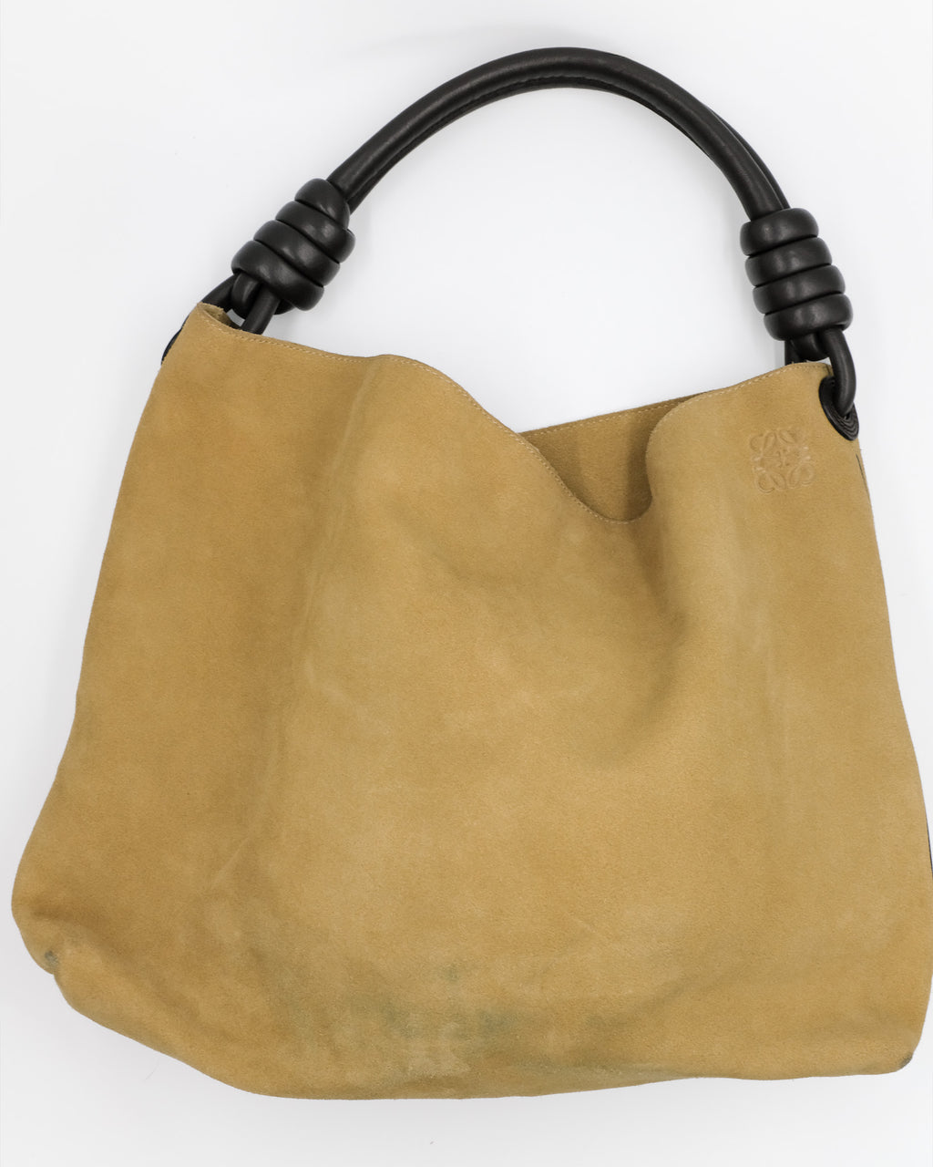 Sac cabas Loewe Flamenco Knot Hobo en daim