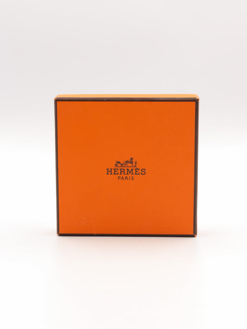 Hermès Clic H złota bransoletka w kolorze Electric Blue Hermès