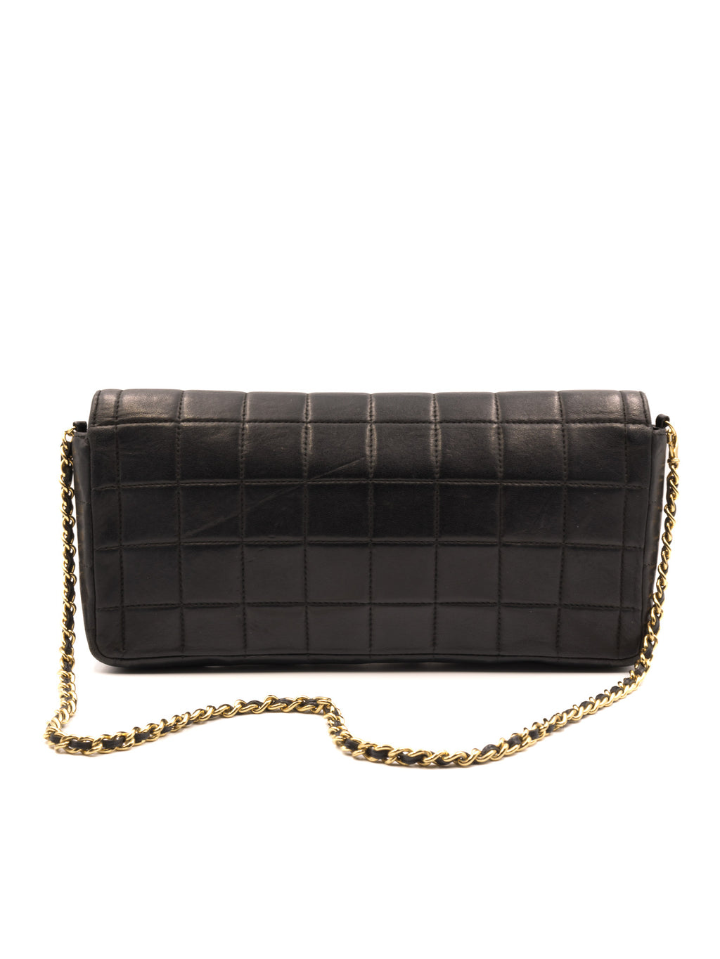 Chanel East West Cholocate Bar Bag