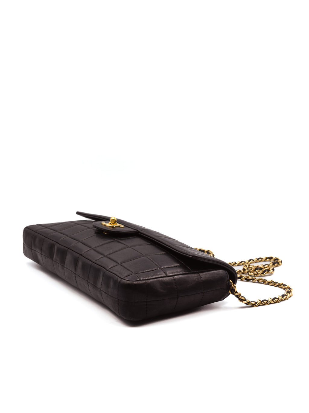 Chanel East West Cholocate Bar Bag
