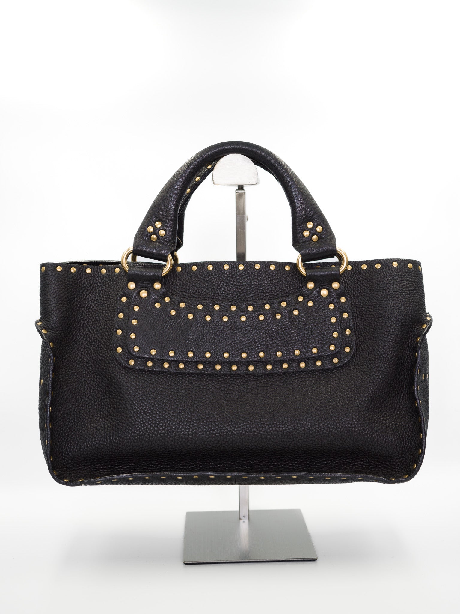 Torebka Céline Studded Boogie czarna rok 2000