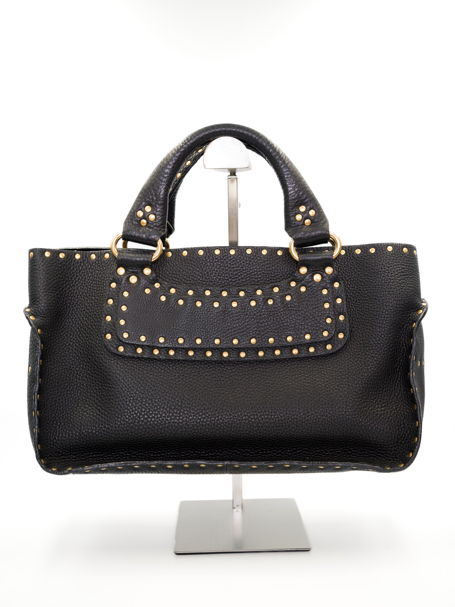 Torebka Céline Studded Boogie czarna rok 2000