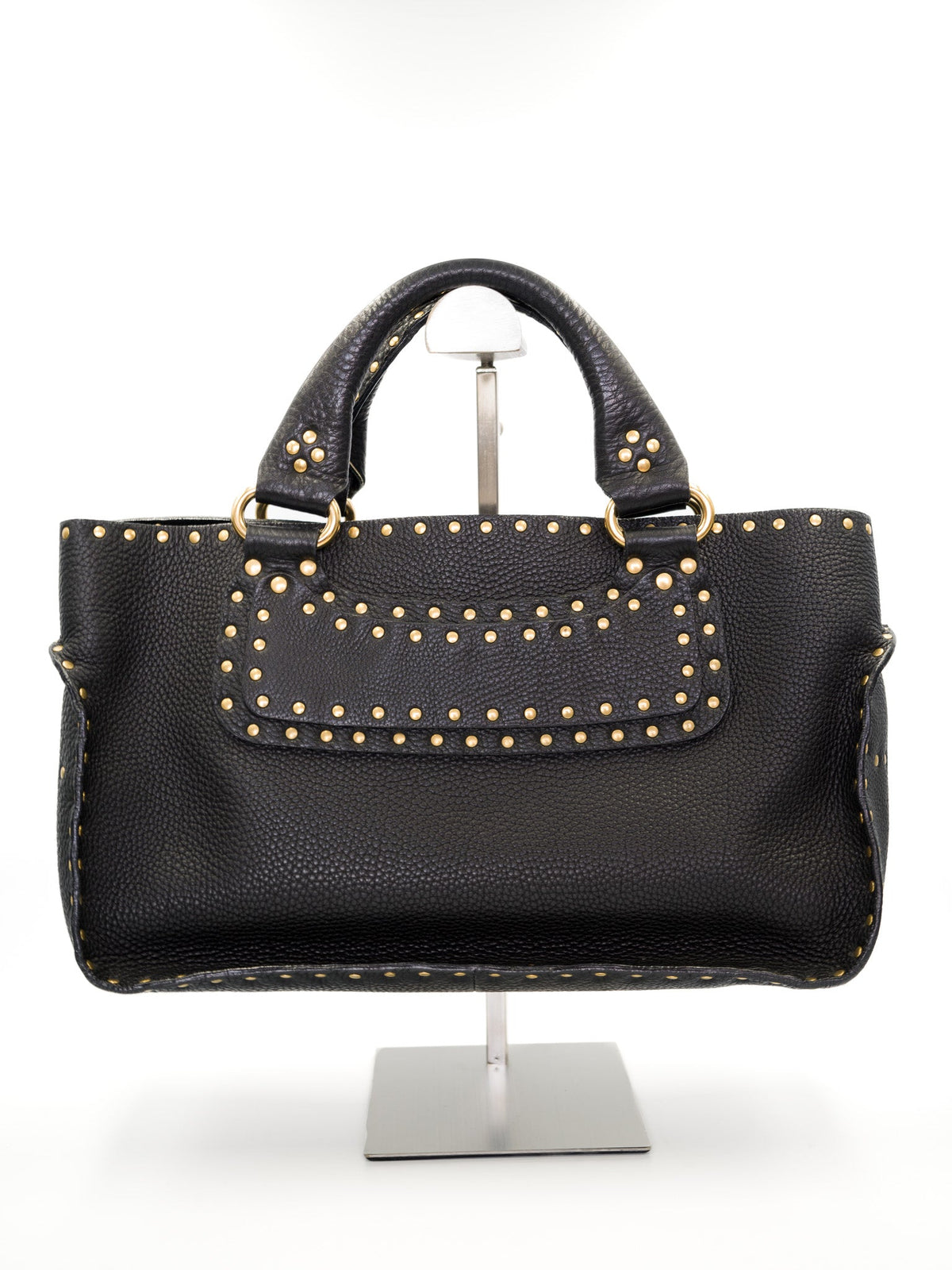 Torebka Céline Studded Boogie czarna rok 2000 Céline