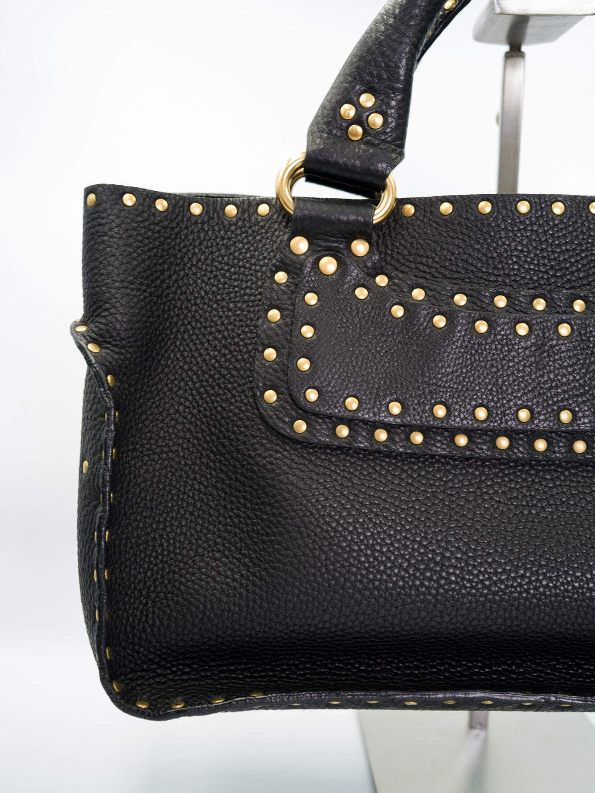 Torebka Céline Studded Boogie czarna rok 2000 Céline