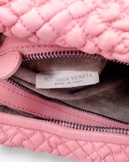 Bottega Veneta Nappa Medium Belly Hobo Petal