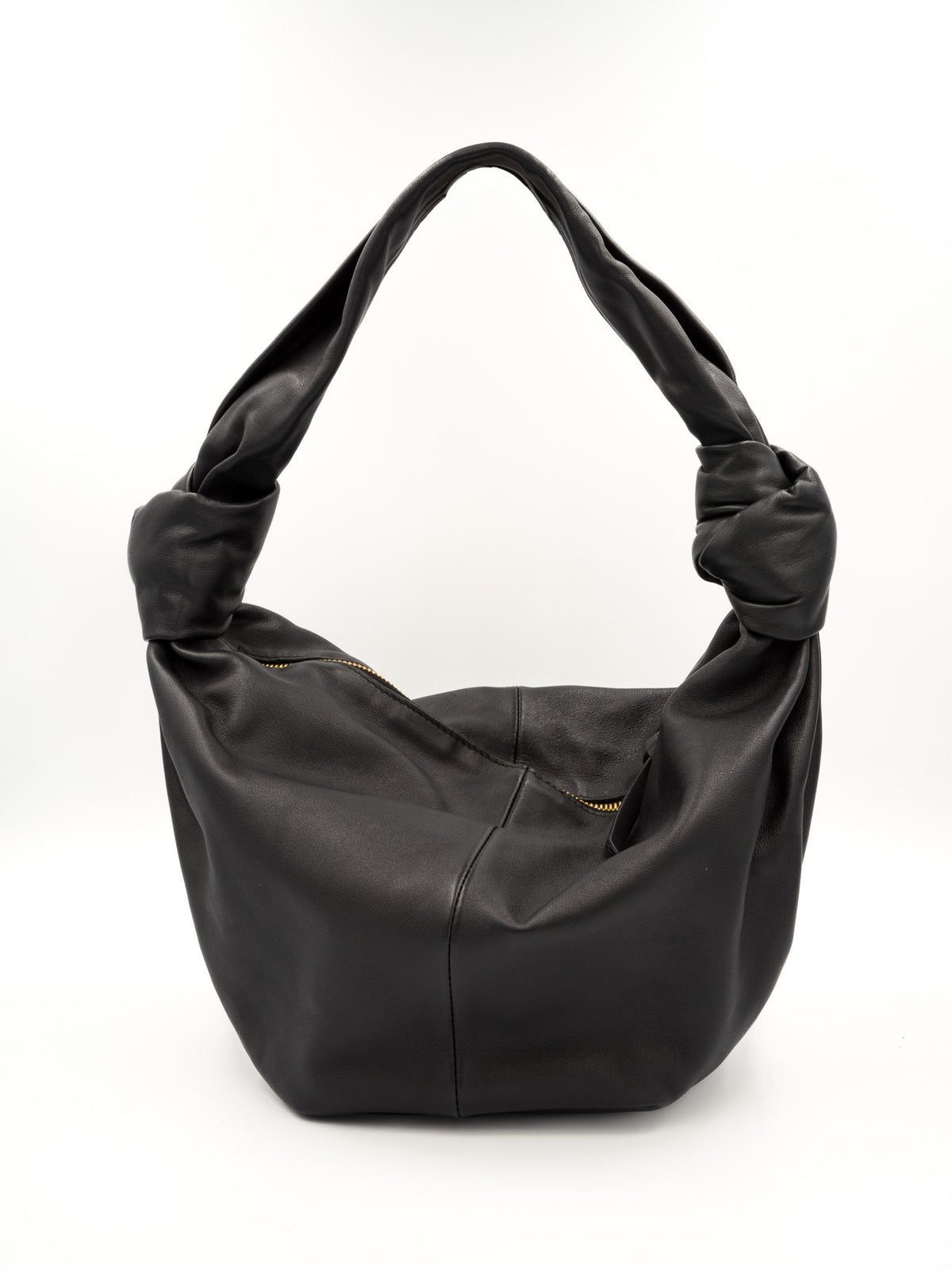 Bottega Veneta torebka Double Knot czarna