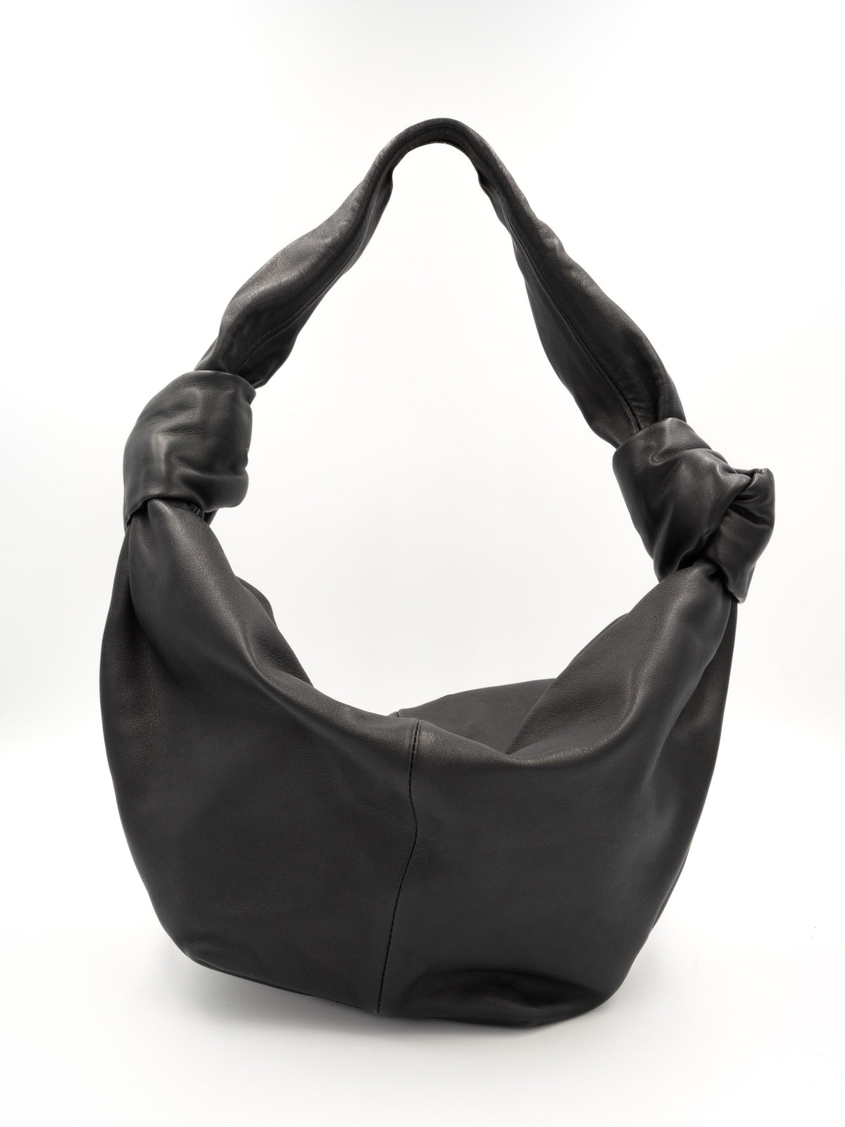 Bottega Veneta torebka Double Knot czarna