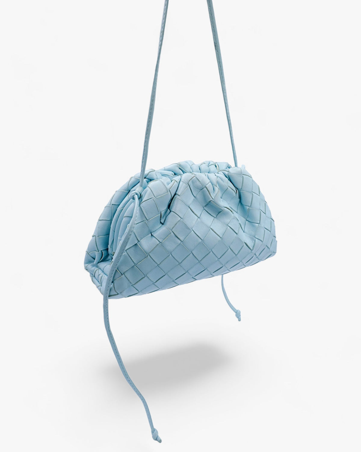 Bottega Veneta Mini Pouch Light Blue Bottega Veneta