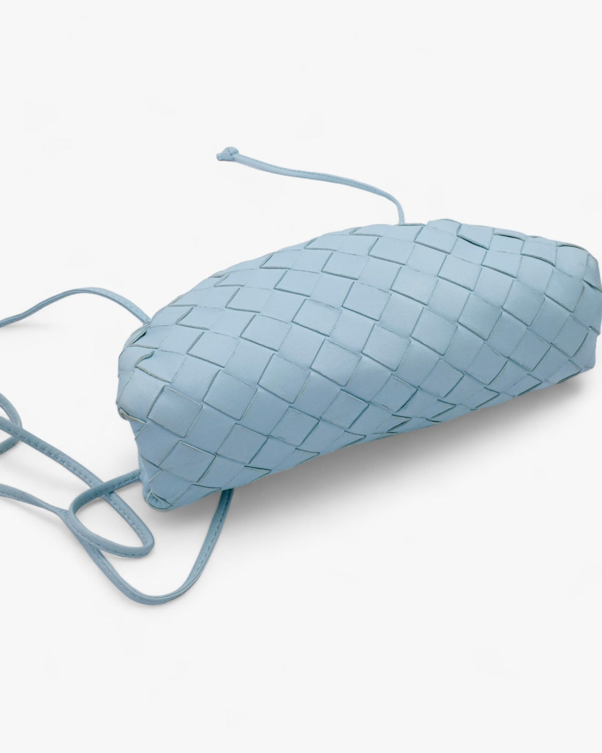 Bottega Veneta Mini Pouch Light Blue Bottega Veneta