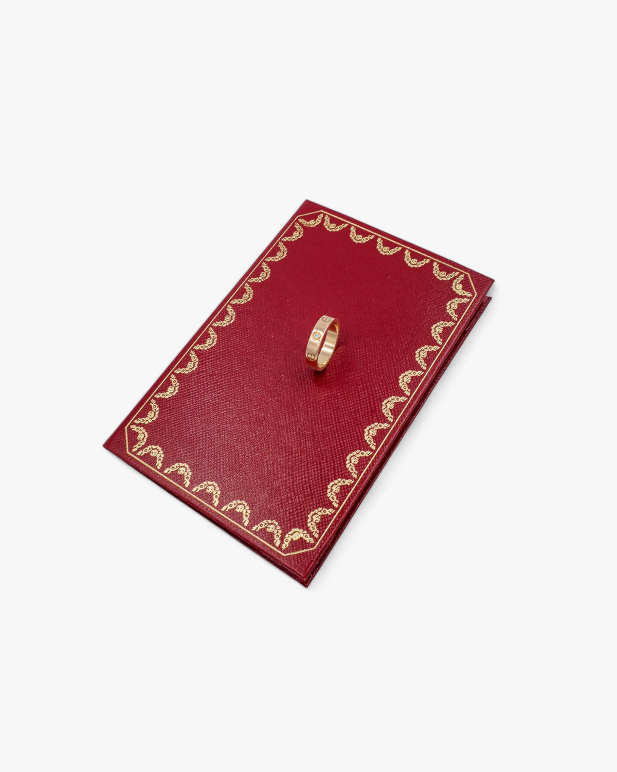Pierścionek Cartier Love Diamond Rose Gold 18K 0.02ct (50) Cartier