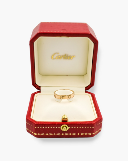 Cartier Alliance Love ring size 51