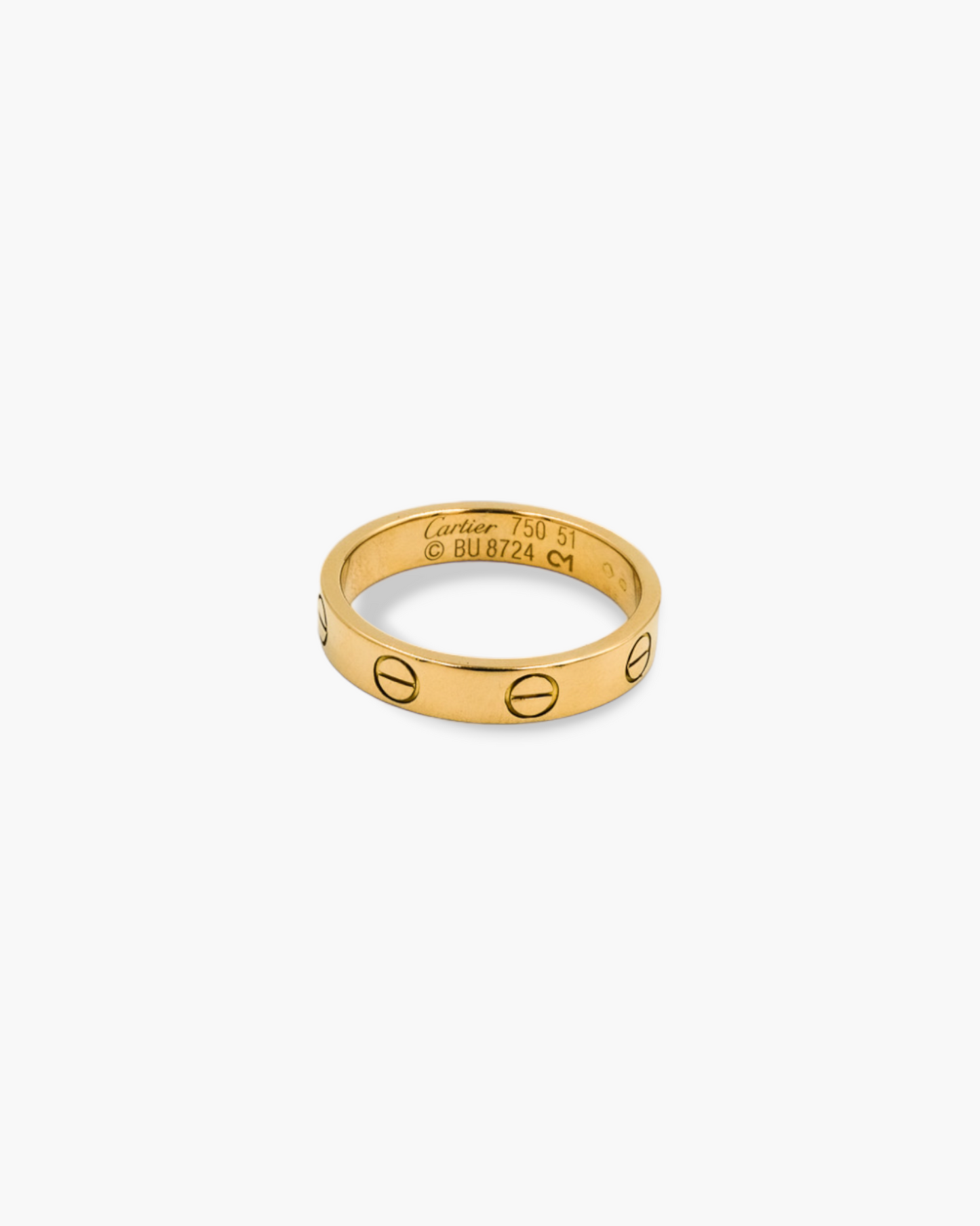 Bague Cartier Alliance Love, taille 51