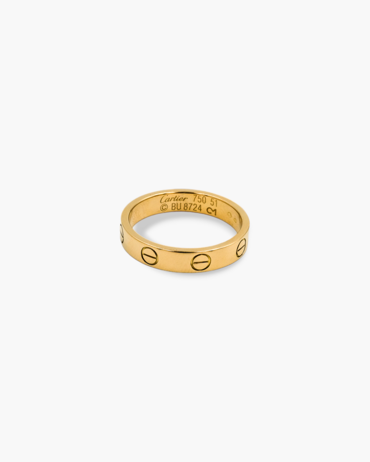 Piersćionek Cartier Alliance Love rozmiar 51 Cartier