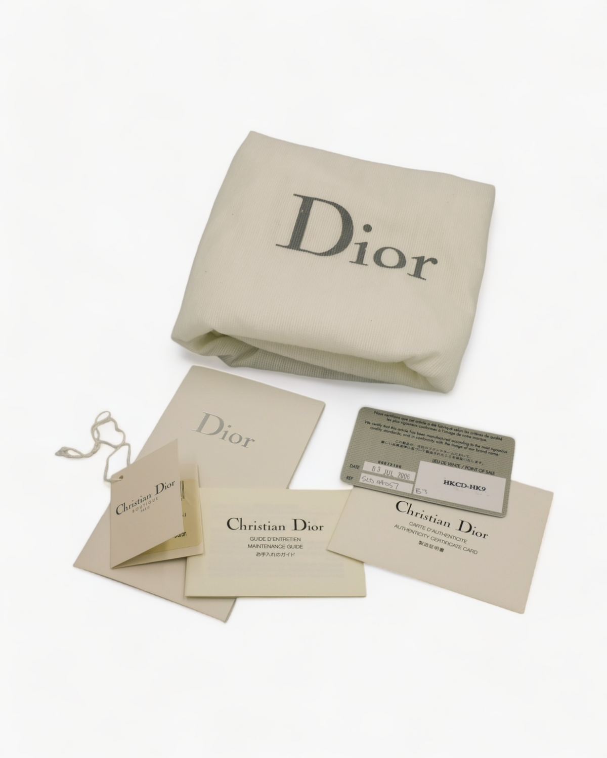 Dior Navy Oblique Trotter Logo Charm Boston Dior