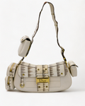 Dior Columbus Python Leather & Canvas Dior