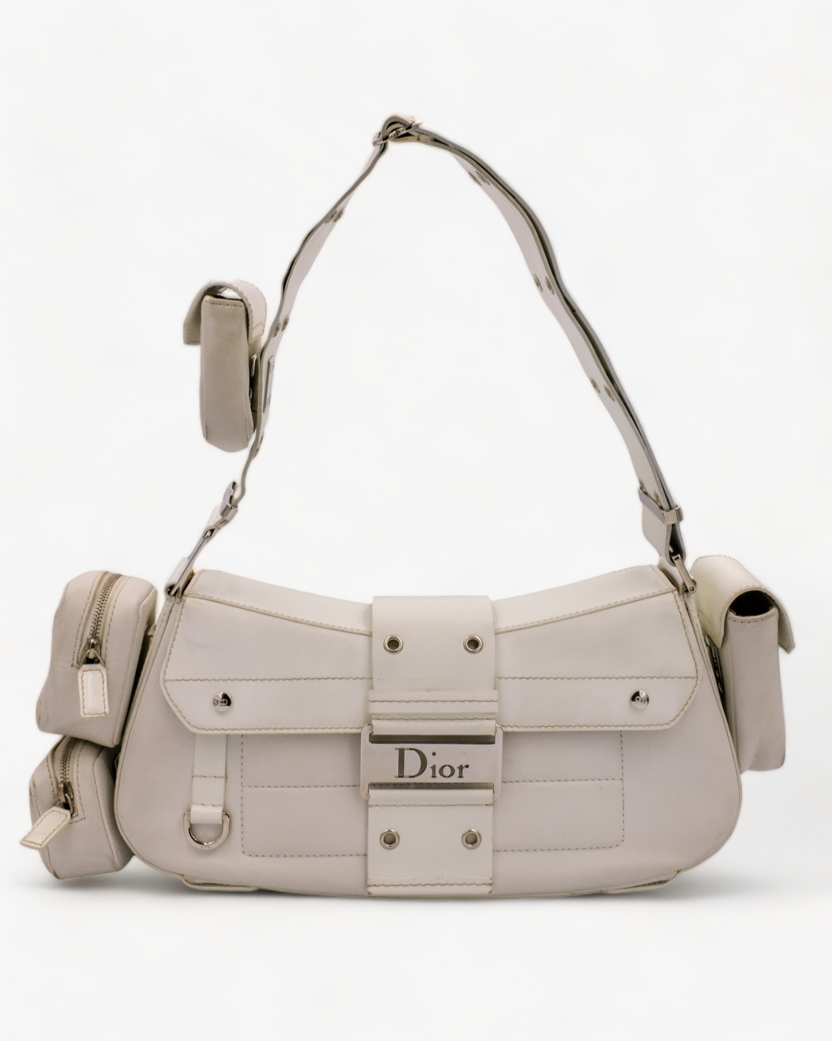 Dior Columbus White Leather Dior