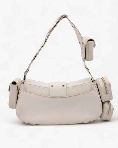 Dior Columbus White Leather