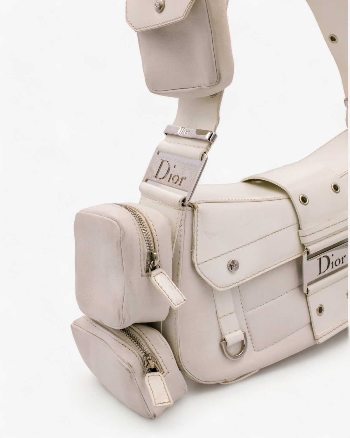 Dior Columbus White Leather Dior