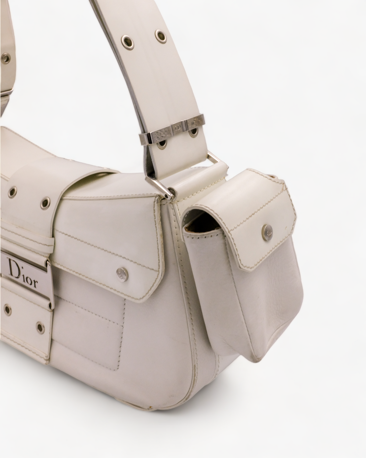 Dior Columbus White Leather Dior