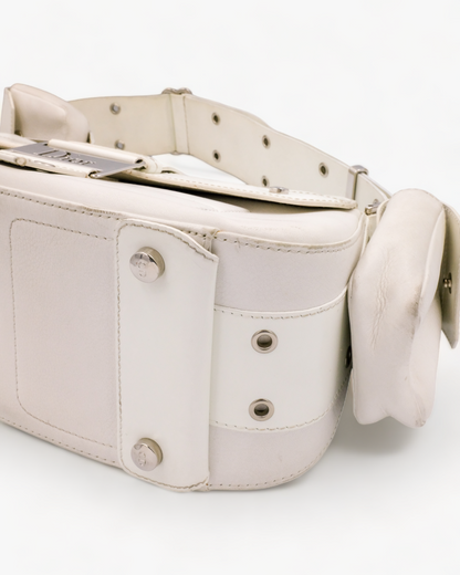 Dior Columbus White Leather