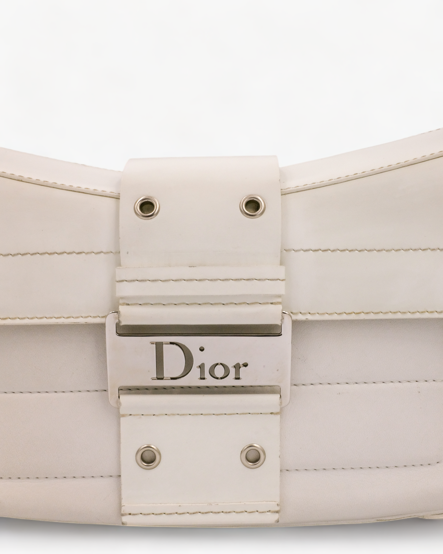 Dior Columbus White Leather