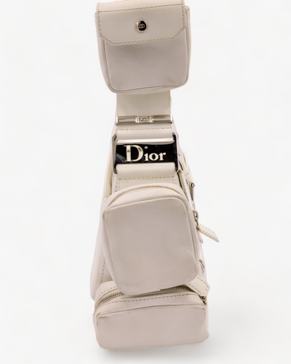 Dior Columbus White Leather