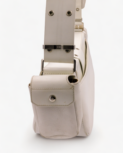 Dior Columbus White Leather