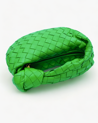 Bottega Veneta Mini Jodie Intrecciato Parakeet