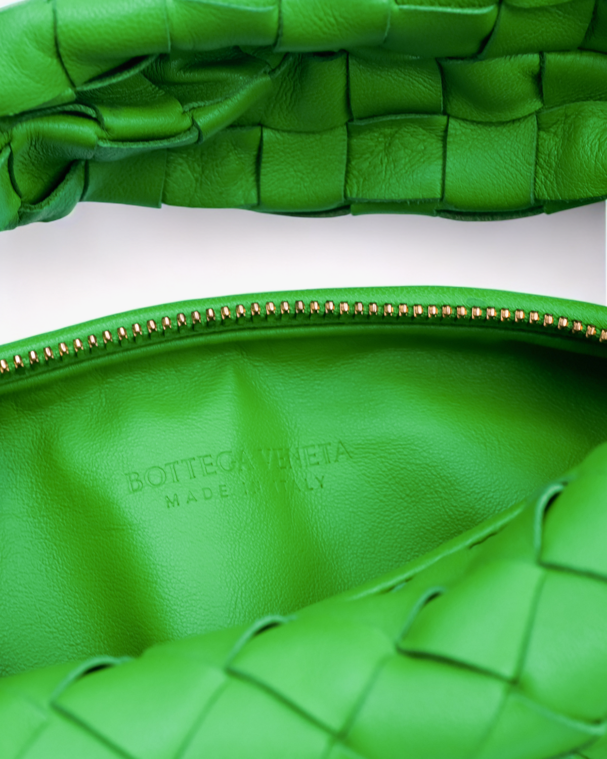 Bottega Veneta Mini Jodie Intrecciato Parakeet Bottega Veneta
