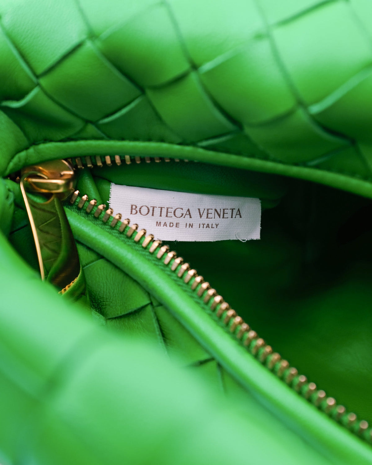 Bottega Veneta Mini Jodie Intrecciato Parakeet Bottega Veneta