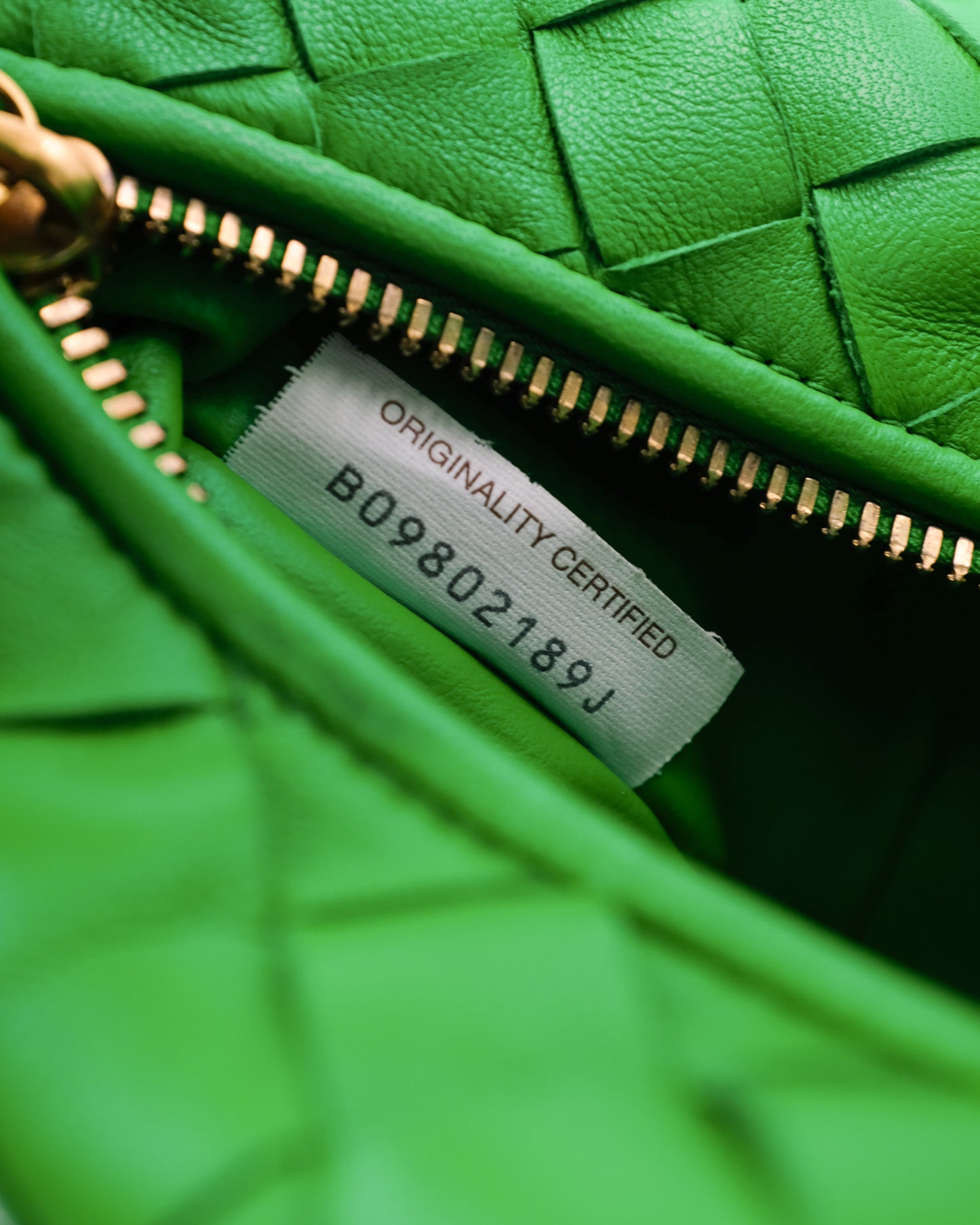 Bottega Veneta Mini Jodie Intrecciato Parakeet